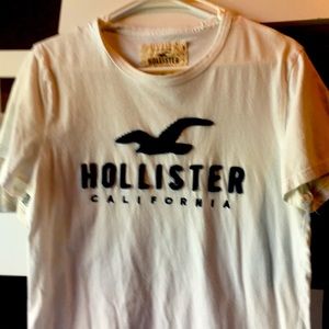 Hollister White medium size shirt